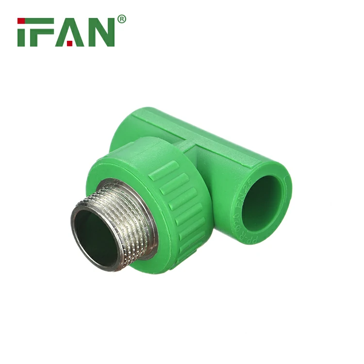 Green Plastic ASTM F2389 Male Tee